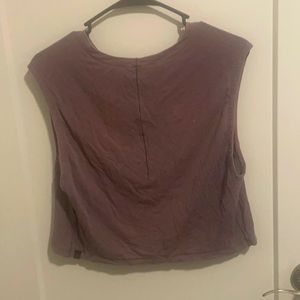 Lululemon lab crop tank top M
